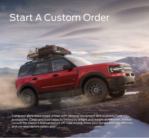 Start a custom order | Joe Cooper Ford Of Yukon in Yukon OK